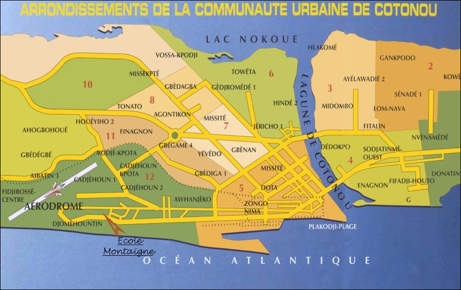 Arrondissements Cotonou