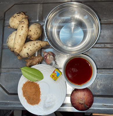 Ingrédients Agnan © Visiter le Bénin